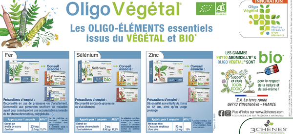 La gamme Oligo-Végétal®