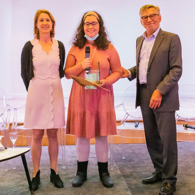 Margaux Lecacheur_Prix meilleure communication orale, catégorie doctorat- Hélène Stark