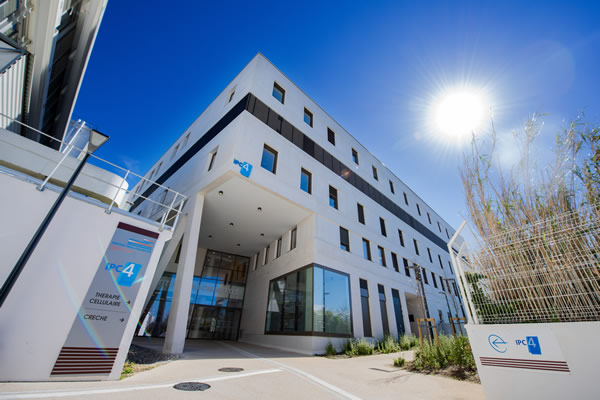 IPC4, le bâtiment dédié à la prise en charge des cancers hématologiques ©IPC
