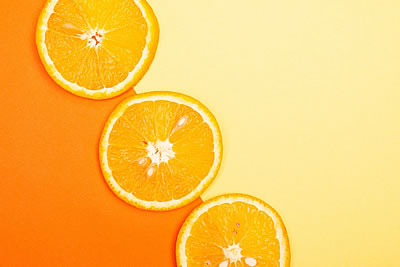 Orange, riche en vitamines