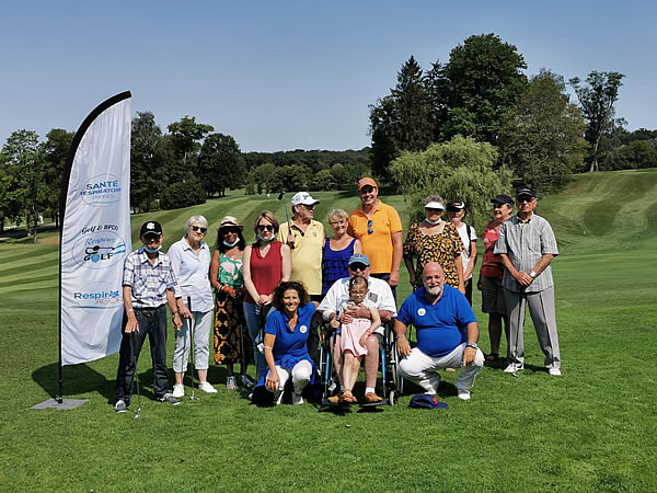 RespirezGolf fait étape à Vittel pour sensibiliser à la santé respiratoire ©Santé respiratoire France