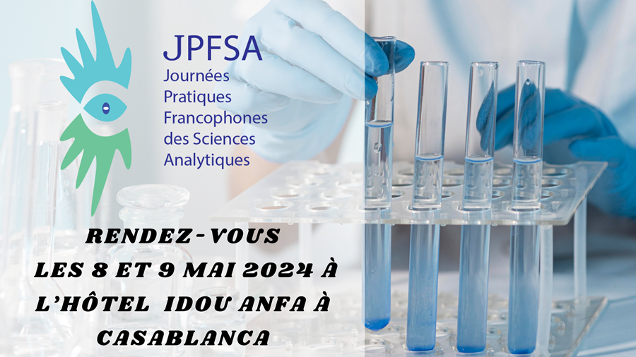 le congrès des Journées Pratiques Francophones des Sciences Analytiques