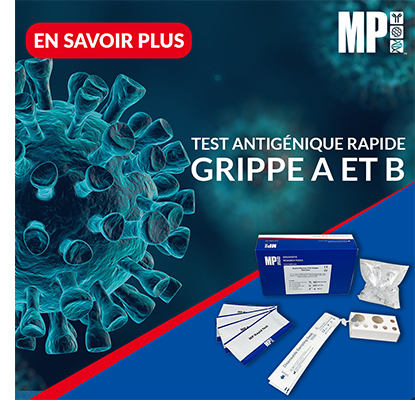 La Gazette DIAG & SANTÉ - Découvrez le Test Antigénique rapide, grippe A et  B de MP Biomedicals